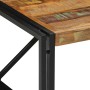 Mesa de centro multicolor 80x80x35 cm madera maciza reciclada en Mesas de centro | Comprar online en Foru.es