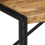 Mesa de centro de madera maciza de mango rugosa 100x50x35 cm en Mesas de centro | Comprar online en Foru.es