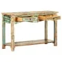 Mesa consola madera maciza reciclada 120x40x75 cm de vidaXL, Mesas auxiliares - Ref: Foro24-247925, Precio: 239,80 €, Descuen...