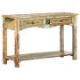 Mesa consola madera maciza reciclada 120x40x75 cm de vidaXL, Mesas auxiliares - Ref: Foro24-247925, Precio: 239,80 €, Descuen...