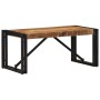 Mesa de centro 80x40x35 cm madera maciza de mango rugosa en Mesas de centro | Comprar online en Foru.es