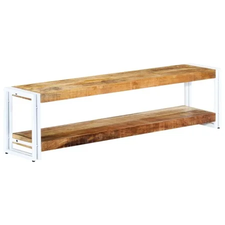 Mueble para TV de madera maciza de mango 150x30x40 cm de vidaXL, Muebles TV - Ref: Foro24-247825, Precio: 136,86 €, Descuento: %