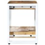 Mueble para TV de madera maciza de mango 150x30x40 cm de vidaXL, Muebles TV - Ref: Foro24-247825, Precio: 138,09 €, Descuento: %