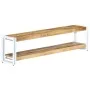Mueble para TV de madera maciza de mango 150x30x40 cm de vidaXL, Muebles TV - Ref: Foro24-247825, Precio: 136,86 €, Descuento: %