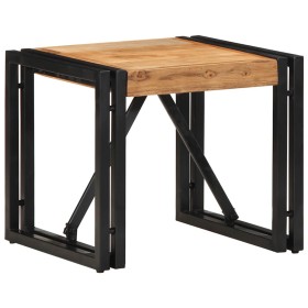 Mesa de centro 40x40x35 cm de madera maciza de acacia en Mesas de centro | Comprar online en Foru.es
