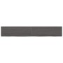 Estante pared madera roble tratada marrón oscuro 180x40x(2-4)cm de vidaXL, Estantes y estanterías - Ref: Foro24-363838, Preci...