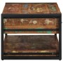 Mesa de centro multicolor 90x50x38 cm madera maciza reciclada en Mesas de centro | Comprar online en Foru.es