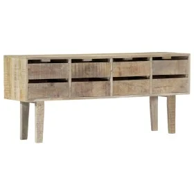 Aparador de madera maciza de mango 140x30x60 cm de vidaXL, Aparadores - Ref: Foro24-247914, Precio: 193,27 €, Descuento: %