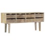 Aparador de madera maciza de mango 140x30x60 cm de vidaXL, Aparadores - Ref: Foro24-247914, Precio: 184,79 €, Descuento: %