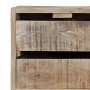 Aparador de madera maciza de mango 140x30x60 cm de vidaXL, Aparadores - Ref: Foro24-247914, Precio: 184,79 €, Descuento: %