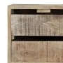 Solid mango wood sideboard 140x30x60 cm by vidaXL, Sideboards - Ref: Foro24-247914, Price: 193,27 €, Discount: %