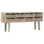 Aparador de madera maciza de mango 140x30x60 cm de vidaXL, Aparadores - Ref: Foro24-247914, Precio: 184,79 €, Descuento: %