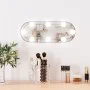 Espejo de pared ovalado con luces LED vidrio 15x40 cm de vidaXL, Espejos - Ref: Foro24-3189158, Precio: 26,70 €, Descuento: %
