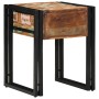 Mesa Auxiliar 40 x 40 x 50 cm Madera sólida recuperada en Mesas auxiliares | Comprar online en Foru.es