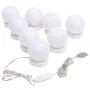 Espejo de pared ovalado con luces LED vidrio 15x40 cm de vidaXL, Espejos - Ref: Foro24-3189158, Precio: 26,70 €, Descuento: %