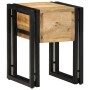 Mesa Auxiliar con cajón 30 x 30 x 40 cm Madera de mango maciza en Mesas auxiliares | Comprar online en Foru.es