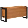 Armario Zapatero Marrón 90 x 38 x 45 cm Madera de Acacia Sólida en Zapateros y organizadores de calzado | Comprar online en Foru