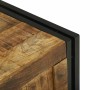Caja de Almacenamiento 50 x 50 x 50 cm Madera de Mango Rugosa en Baúles de almacenamiento | Comprar online en Foru.es