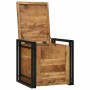 Caja de Almacenamiento 50 x 50 x 50 cm Madera de Acacia Sólida en Baúles de almacenamiento | Comprar online en Foru.es