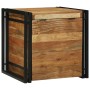 Caja de Almacenamiento 50 x 50 x 50 cm Madera de Acacia Sólida en Baúles de almacenamiento | Comprar online en Foru.es