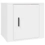 Mesitas de noche 2 unidades color blanco 50x39x47 cm de vidaXL, Taquillas y armarios de almacenamiento - Ref: Foro24-816689, ...