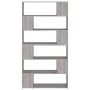 Estantería/divisor de espacios gris Sonoma 100x24x188 cm de vidaXL, Librerías y estanterías - Ref: Foro24-3187604, Precio: 10...