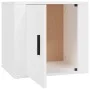 Mesitas de noche 2 unidades color blanco 50x39x47 cm de vidaXL, Taquillas y armarios de almacenamiento - Ref: Foro24-816689, ...