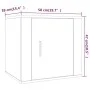 Mesitas de noche 2 unidades color blanco 50x39x47 cm de vidaXL, Taquillas y armarios de almacenamiento - Ref: Foro24-816689, ...