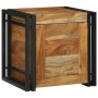 Caja de Almacenamiento 40 x 40 x 40 cm Madera de Acacia Sólida en Baúles de almacenamiento | Comprar online en Foru.es