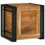 Caja de Almacenamiento 40 x 40 x 40 cm Madera de Acacia Sólida en Baúles de almacenamiento | Comprar online en Foru.es