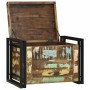 Caja de Almacenamiento 60 x 40 x 41 cm madera reciclada en Baúles de almacenamiento | Comprar online en Foru.es
