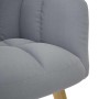 Sillón de relax de tela gris claro en Sillones | Comprar online en Foru.es
