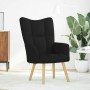 Sillón de relax de tela negro en Sillones | Comprar online en Foru.es