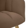 Sillón de relax de tela marrón en Sillones | Comprar online en Foru.es