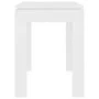 Mesa de comedor de madera contrachapada blanco 120x60x76 cm de vidaXL, Mesas de cocina y de comedor - Ref: Foro24-800756, Pre...