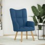 Sillón de relax de tela azul en Sillones | Comprar online en Foru.es