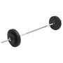 Juego de barra con pesas 30 kg de vidaXL, Peso libre - Ref: Foro24-93585, Precio: 115,94 €, Descuento: %