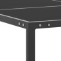Juego de comedor de jardín 9 piezas acero de vidaXL, Conjuntos de jardín - Ref: Foro24-3073515, Precio: 520,06 €, Descuento: %