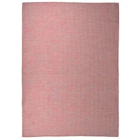 Alfombra de exterior de tejido plano rojo 200x280 cm de vidaXL, Alfombras - Ref: Foro24-340826, Precio: 98,87 €, Descuento: %
