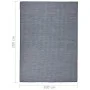 Alfombra de exterior de tejido plano azul 200x280 cm de vidaXL, Alfombras - Ref: Foro24-340798, Precio: 85,52 €, Descuento: %