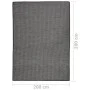 Alfombra de exterior de tejido plano gris 200x280 cm de vidaXL, Alfombras - Ref: Foro24-340777, Precio: 93,75 €, Descuento: %