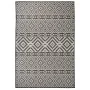 Alfombra de exterior de tejido plano rayas negras 160x230 cm de vidaXL, Alfombras - Ref: Foro24-340853, Precio: 59,62 €, Desc...