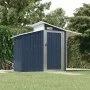 Cobertizo de jardín acero galvanizado antracita 270x130x208,5cm de vidaXL, Cobertizos - Ref: Foro24-316244, Precio: 325,74 €,...