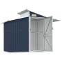 Cobertizo de jardín acero galvanizado antracita 270x130x208,5cm de vidaXL, Cobertizos - Ref: Foro24-316244, Precio: 329,13 €,...