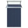Cobertizo de jardín acero galvanizado antracita 270x130x208,5cm de vidaXL, Cobertizos - Ref: Foro24-316244, Precio: 325,74 €,...
