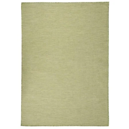 Alfombra de exterior de tejido plano verde 200x280 cm de vidaXL, Alfombras - Ref: Foro24-340812, Precio: 88,81 €, Descuento: %