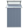 Cobertizo de jardín acero galvanizado gris 270x130x208,5 cm de vidaXL, Cobertizos - Ref: Foro24-316243, Precio: 347,32 €, Des...