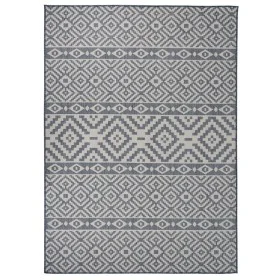 Alfombra de exterior de tejido plano rayas azules 200x280 cm de vidaXL, Alfombras - Ref: Foro24-340840, Precio: 99,17 €, Desc...