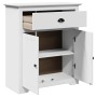 Mueble de entrada BODO blanco 80x35x90 cm en Baúles de almacenamiento | Comprar online en Foru.es