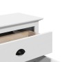 Mueble de entrada BODO blanco 80x35x90 cm en Baúles de almacenamiento | Comprar online en Foru.es